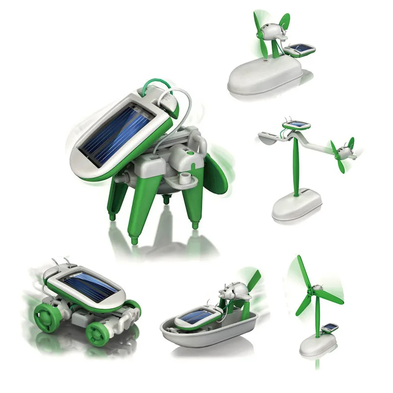 6-in-1 Solar-Power Roboter Kit – Electronics Gadgets For Kids Bewertung und Preis