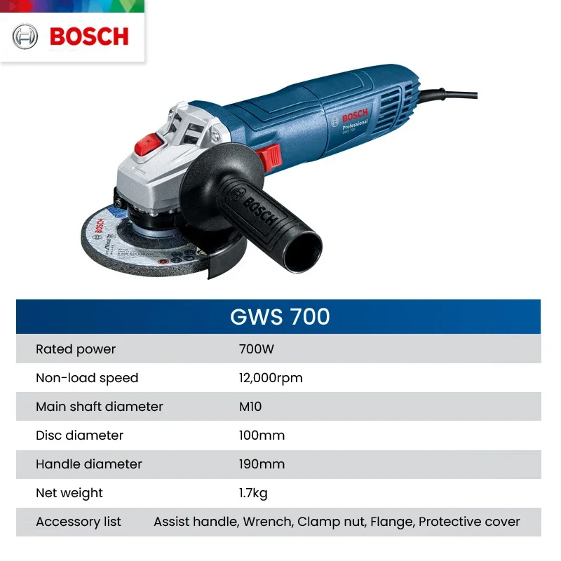 Bosch GWS 700 Winkelschleifer, – Electro Gadgets Bewertung und Preis
