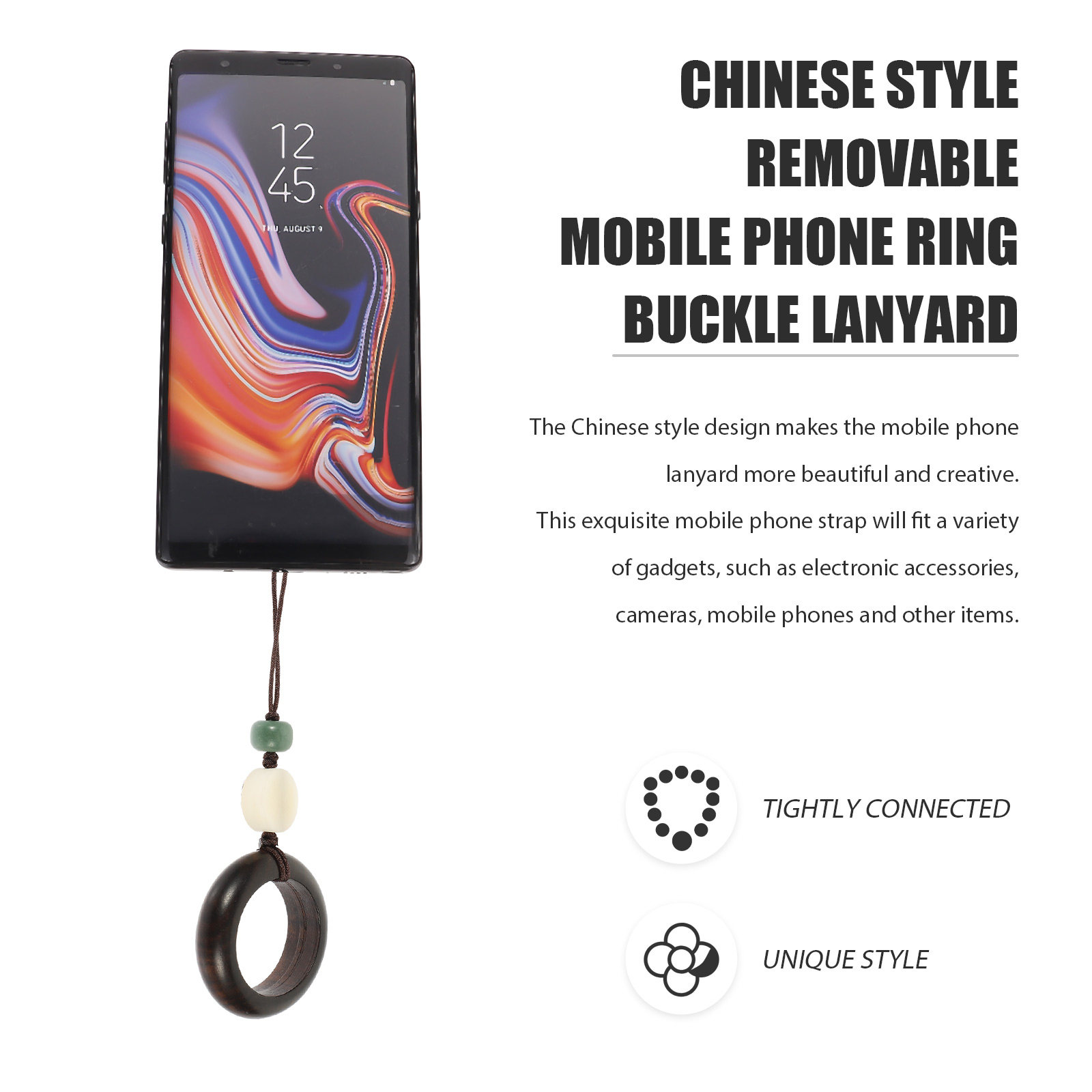 Exquisites Holz-Handy-Lanyard, – Electronics And Gadgets With I Bewertung und Preis